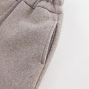 Boys Girls Warm Loose Tweed Lantern Pants Kids Pants for Autumn & Winter