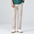 Spring Summer Casual Pants Men Straight Pant For Men Stretch Formal Trousers For Male