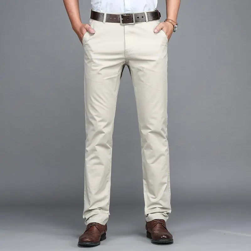 Summer Men Pants Streetwear Male Clothing Casual Straight Trousers