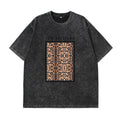 Oversized Short Sleeve Men's T-Shirt Distressed Casual Fit Summer Laundered Tees