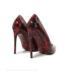 women Pumps Thin high heels Pointed Toe Shallow Slip-On Leopard women's