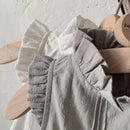 Summer Baby Bodysuit Ruffle Girls One Piece Linen Newborn Clothes