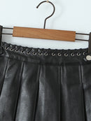 Women Autumn Sweet Pleated Mini Skirts Sexy Slim Low Waist Super Short Skirt