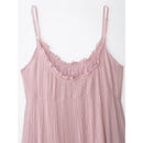 Women Tiered Dress Strap  Ruffle Trim Casual Summer Sundress Female