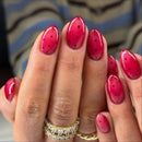 30Pcs Almond Nails Short Acrylic Press On Nails Polka Dot Full Cover Detachable Nails for Women
