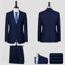 Men's Suit Professional Formal Wear Wool