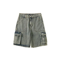 Men Shorts Denim Shorts Loose Fit Cargo Spring Summer