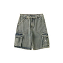 Men Shorts Denim Shorts Loose Fit Cargo Spring Summer