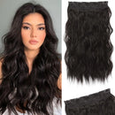 Body Wave Clip In Hair Extensions One Piece Full Head Clip In Human Hair Extensions For Women Real Human Hair