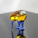 Crystal Bird Glass Art Statue Crystal Bird Decorative Glass Figurines Gift for Home Decoration