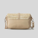 Straw Women Shoulder Bags Weave Flap Crossbody Bag Casual Summer Beach Bag