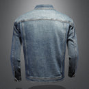 Spring autumn high quality casual denim jackets men