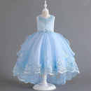 Formal Flower Bridesmaid Princess Dress For Girls Dresses
