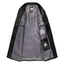 Autumn and Winter Long Leather Trench Coat Men's Handsome Trench Coat