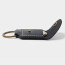 Designer Mini Handmade Personalized Leather Key Chain with Coin Strap