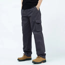 Casual Pants Men Cargo Pants Cotton Loose Trousers Men Pants Overalls Straight Outdoor