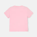 Toddler Girl Strawberry Embroidered Short-sleeve Cotton Tee