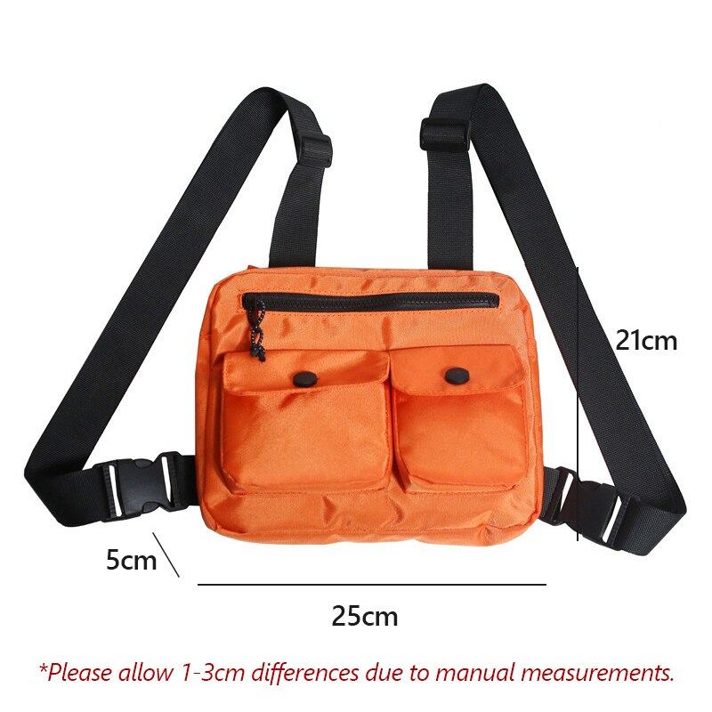 Outdoor Sports Chest Bag Waterproof Solid Bag Vintage Multifunction Cycling Bags For Male New Casual Bags