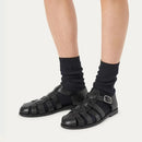 Retro Man Shoes Genuine Leather Spring Summer Designer Shoes Leather Sandals for Men