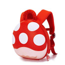 Red Mushroom School Bags for Kindergarten Girls Boys Kawaii Travel Backpack Toddler Children's Bag Gift