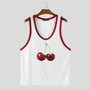 Men Tank Tops Patchwork Sleeveless Summer Male Vests Streetwear Loose Casual Men Clothing