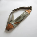 Canvas And Genuine Leather Chest Bag Handmade Casual Travel Crossbody Bags