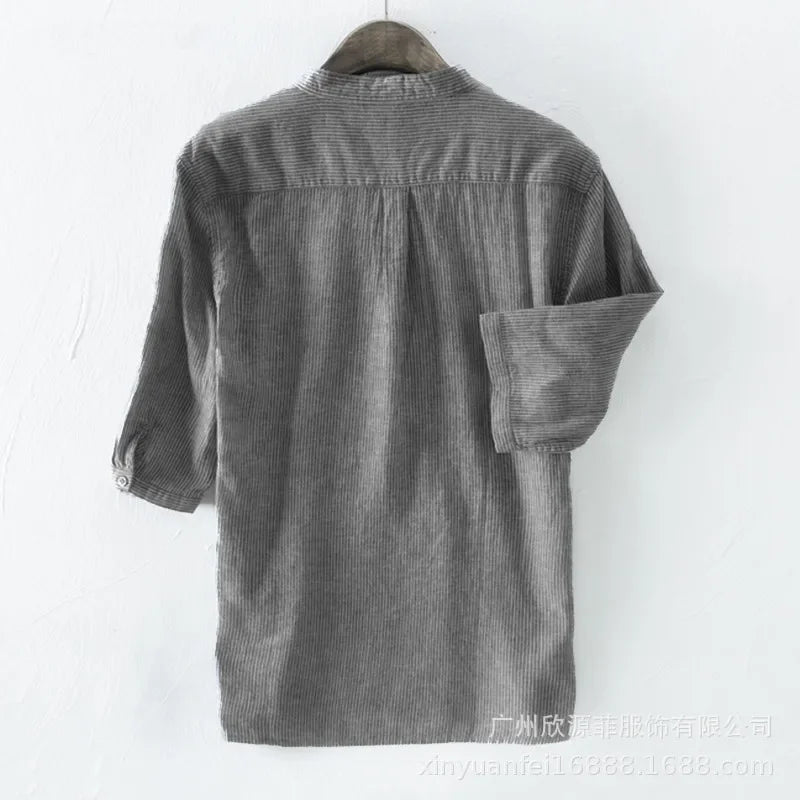 Men Casual Shirt Simple Men Hawaii Outdoor Holiday Shirt