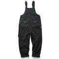 Spring Men's Jumpsuits Overalls Outdoor Pants Male Multi-pockets Straight Trousers