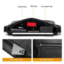 Male Genuine Leather Messenger Bags Crossbody Casual Bags for Men Free Shipping