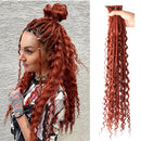 Dreadlock Extensions Hippie Single Ended Dreads 0.6 cm Width Extensions Reggae Women