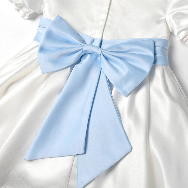 Girls Princess Dress Satin Clothing Baby Kids Birthday Party Dresses Wedding Boutique Clothes Teen Sweet Costumes