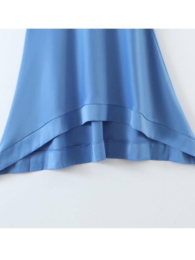 Skirt Women Spring Autumn Fashion Casual Slim Midi Large Swing Long Skirt Female