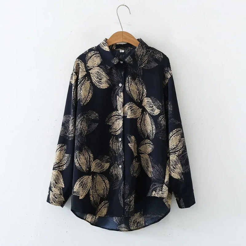 Blouse Casual Summer Tees Streetwear Autumn Shirts for Women Clothes