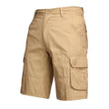 Men's Cargo Shorts Casual Cargo Shorts Straight Leg Daily Wear Shorts