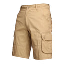 Men's Cargo Shorts Casual Cargo Shorts Straight Leg Daily Wear Shorts