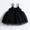 black Baby Girl Dress Summer Toddler Kids Dress Baby Dresses Children Birthday Party Dress Baby Girl Clothes