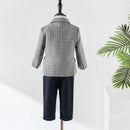 Children England Jacket Pants Suit Boys Kids Evening Wedding Dress