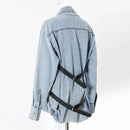 Designer Loose Chic Jackets For Women Lapel Patchwork Pockets Coats Female