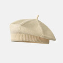 Knitted Beret Women Autumn Winter Hats For Women Cap Keep Warm Retro