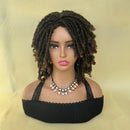 Bob Braided Wig Synthetic Faux Locs Crochet Twist Braiding Wig Dreadlocks Short Wigs For Women