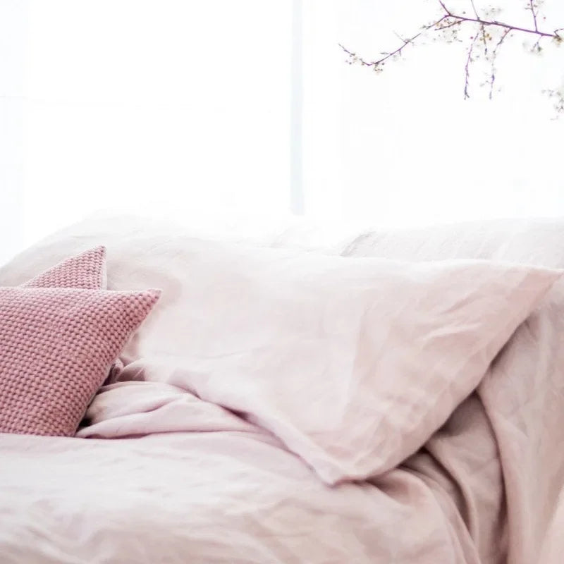 Double Long Pillowcase Linen Pillow Case Envelope Cushion Cover Antibacterial Anti-mite
