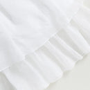 Summer Girls Clothing Sets Casual Short Sleeve Crop Tops White Elastic Band Skirt Baby Clothes Children Kids Outfits