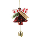 Plush Christmas Tree Bells Pendant Tree Hanging Ornament Merry Christmas Decorations