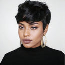 Short Curly Wigs for Women Pixie Cut Wig Human Hair Short Wigs Natural Hair Short Curly Wigs