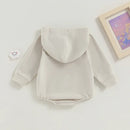 Autumn Infant Baby Boys Girls Sweatshirts Bodysuit Rainbow Hooded Long Sleeve Hoodies Jumpsuits Fall Clothes