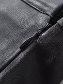 Women Autumn Street Style Leather Super Short Skirts Sexy Slim Mid Waist Chic Zipper Mini Skirt