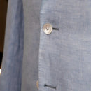 Summer Linen Casual Breathable Suit Men Lightweight Half-Lining Slim Suit Jacket