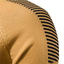 Spliced Drop Sleeve Sweater Men Casual O-neck Slim Fit Pullovers Men's Sweaters Winter Warm Knitted Sweater for Men