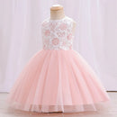Summer Baby Clothes for Girls Toddler Kids Princess Gown Girl Birthday Dress Prints Bridesmaid Party Wedding Dresses