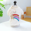 Pet Hoodie Small Dog Sweater Winter Autumn Cat Cute Cartoon Clothes Puppy Harness Bulldog